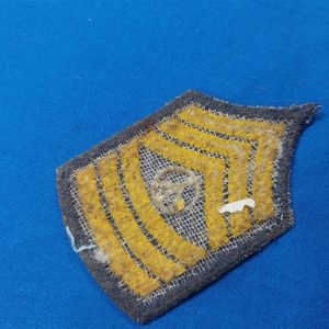 vietnam-era-original-peace-sargent-patch-stripes-with-sign-in-the-middle-yellow-and-blue-for-party-hats