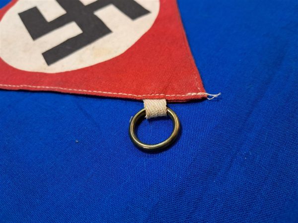 german-world-war-two-car-pennant-n-s-d-a-p-type-or-window-double-sided-cotton-construction