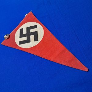 german-world-war-two-car-pennant-n-s-d-a-p-type-or-window-double-sided-cotton-construction