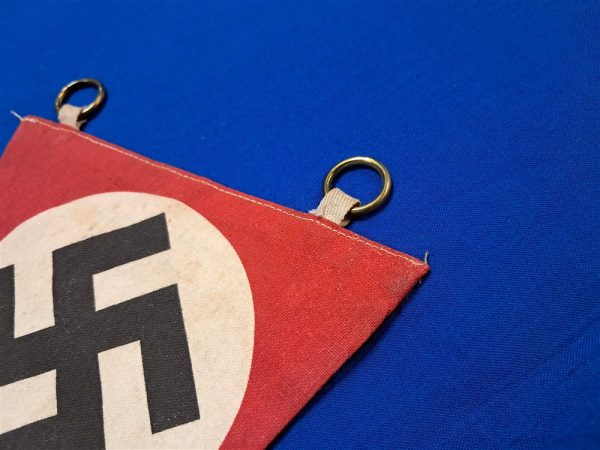 german-world-war-two-car-pennant-n-s-d-a-p-type-or-window-double-sided-cotton-construction