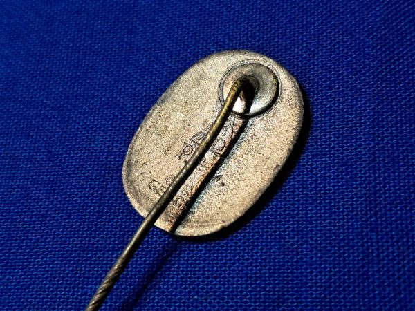 world-war-two-german-nazi-stick-pin-for-labor-r-a-d-with-twist-in-pin-maker-marked-back-members-with-great-enamel