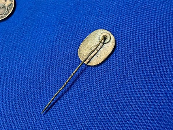 world-war-two-german-nazi-stick-pin-for-labor-r-a-d-with-twist-in-pin-maker-marked-back-members-with-great-enamel