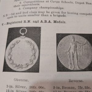 world-war-one-british-recreational-training-manual-book-dated 1917-includes-the-medals-issued-in-these-events