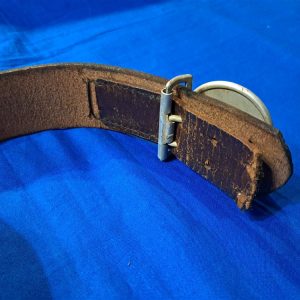 german-world-war-two-belt-buckle-and-belt-red-cross-leader-set-marked-large-size-47-inches-leather