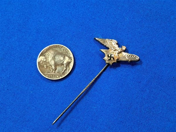 german-world-war-two-air-raid-peotection-r-l-b-stick-pin-mamker-marked