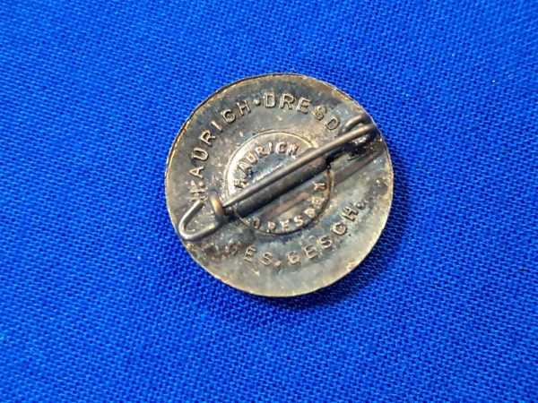 german-world-war-two-officers-r-l-b-membership-badge-small-blue-enamel-original-back-maker-marked