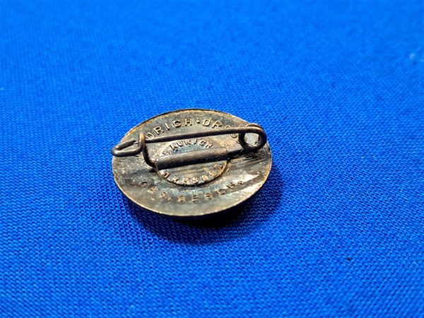 german-world-war-two-officers-r-l-b-membership-badge-small-blue-enamel-original-back-maker-marked