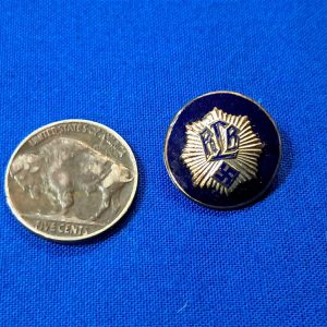 german-world-war-two-officers-r-l-b-membership-badge-small-blue-enamel-original-back-maker-marked