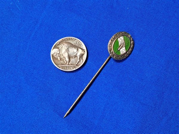 world-war-two-german-saxon-stick-pin-for-land-service-honor-badge-with-wreath-935-marked-silver-maker-lauer