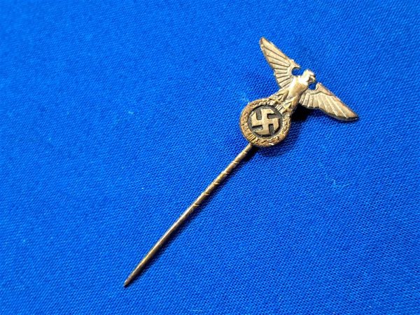 german-world-war-two-stick-pin-s-s-and-n-s-d-a-p-worn-small-eagle-early-reich-marked-on-back-silver