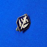 2nd-pattern-german-world-war-two-stenographers-union-pin-for-women-membership-workers-patent-protected-marked-on-back