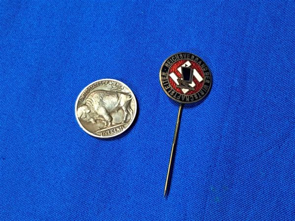 world-war-two-german-union-of-company-workers-stick-pin-with-swastika-in-state-colors-enamel