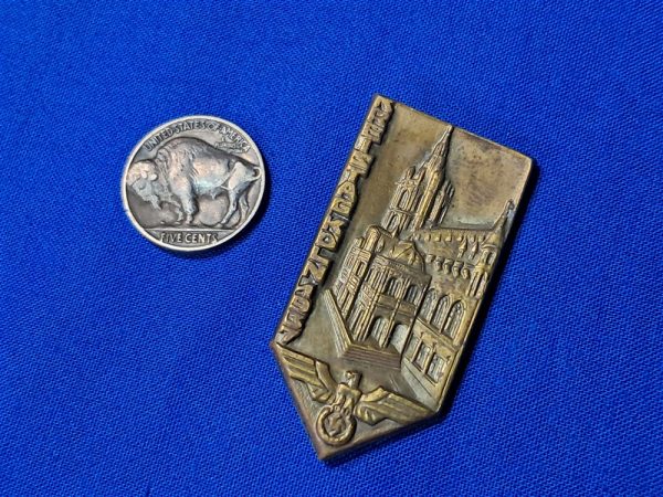 world-war-two-german-tinnie-for-the-celebration-day-of-cologne-district-festival-in-1937-made-of-brass-original-pin