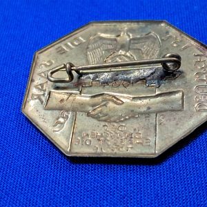 germany-world-war-two-saar-1st-reunion-celebration-1934-dated-brass-thin-original-pin