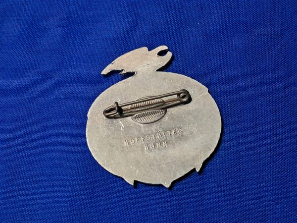 world-war-two-1935-dated-sea-faring-tinnie-german-raising-navy-personel-before-war-pin-ship-on-front-aluminum