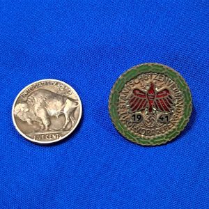 german-dsvb-shooting member-badge-in-bronze-master-world-war-two-made-by-no-maker