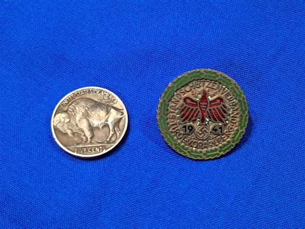 german-dsvb-shooting member-badge-in-bronze-master-world-war-two-made-by-no-maker