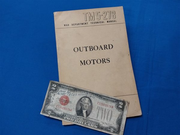 world-wr-two-manual-for-outboard-motors-on-water-vessels-and-boats-1944-dated-158-pages-excellent-condition