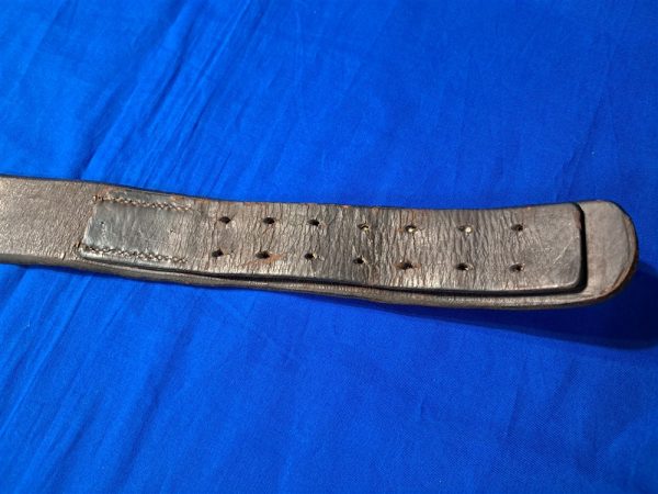 german-world-war-two-leather-waist-belt-black-combat-field-for-cartridge-pouches-and-baonets-marked-l-f