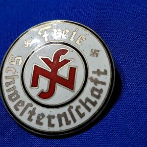 german-world-war-two-free-sisterhood-badge-social-welfare-maker-marked-on-back-nurses