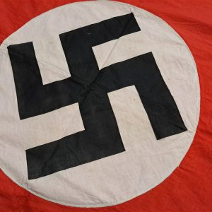 german-world-war-two-street-pennant-n-s-d-a-p-party-state-medium-size-great-condition-nazi-veteran-bring-back