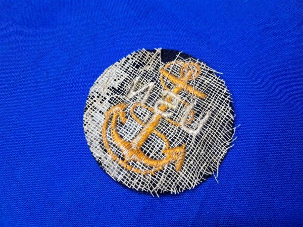 world-war-two-navy-chief-petty-officer-cap-cloth-insignia-anchor-on-wool