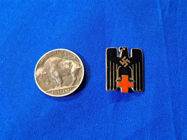 medium-german-world-war-two-red-cross-members-lapel-pin-badge-for-civilian-clothing-smaller-than-cap-hat-badge