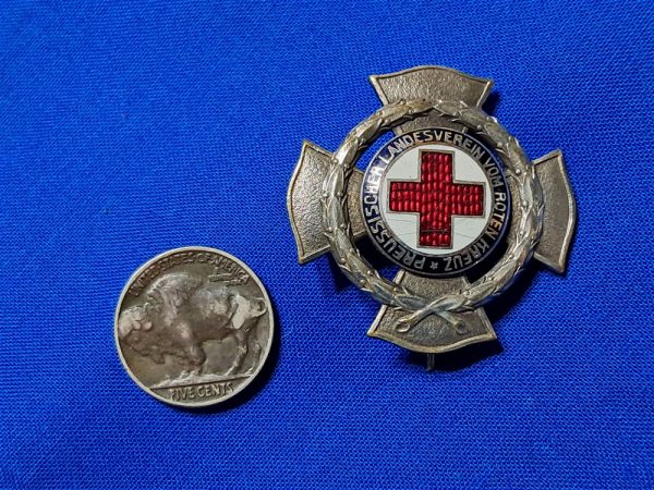 german-red-cross-world-war-two-1920-era-cross-of-honor-medal-3rd-class-prussian-award-numbered-by-godet