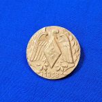 german-world-war-two-paper-hitler-youth-tinnie-dated-38-with-original-pin