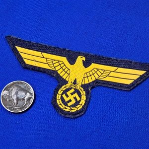 german-world-war-two-navy-naval-kriegsmarine-enlisted-brest-eagle-full-size-blue-and-gold