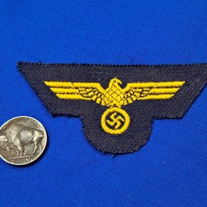 german-world-war-two-wool-navy-overseas-cap-eagle-yellow-on-naval-blue-mint