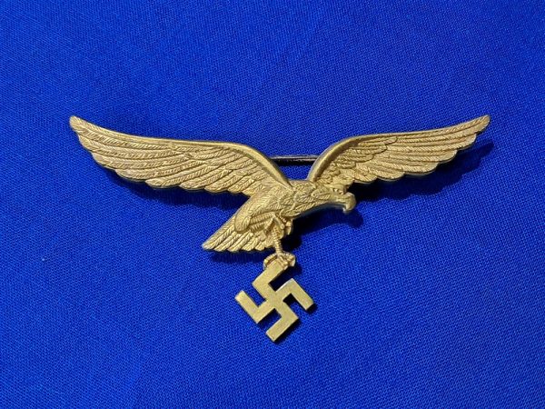 world-war-two-luftwaffe-generals-uniform-eagle-summer-gold-aluminum-with-pin