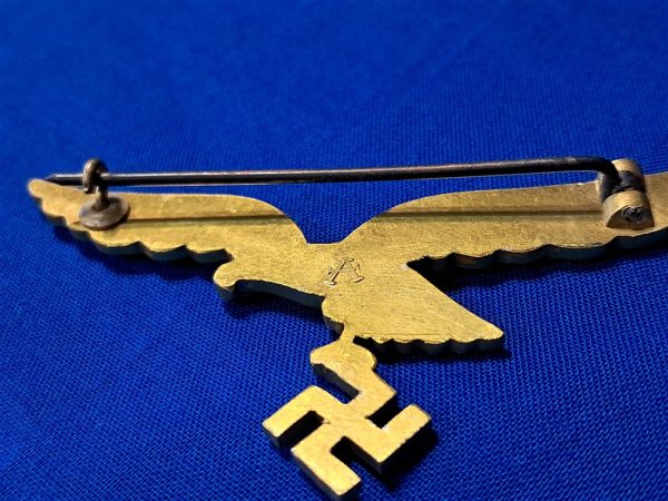 world-war-two-luftwaffe-generals-uniform-eagle-summer-gold-aluminum-with-pin