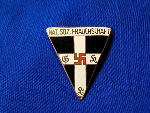 large-2nd-pattern-german-world-war-two-frauenschaft-member-pin-enamel-with-maker-code-and-r-z-m-mark