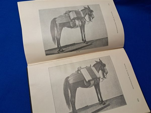 world-war-one-pack-transportation-manual-about-mules-horses-andd-the-equipment-braces-used-in-the-battlefield-hard-cover-244-pages