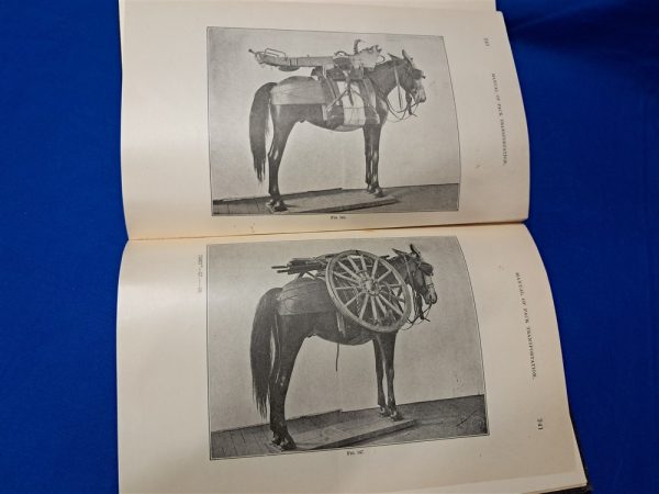 world-war-one-pack-transportation-manual-about-mules-horses-andd-the-equipment-braces-used-in-the-battlefield-hard-cover-244-pages