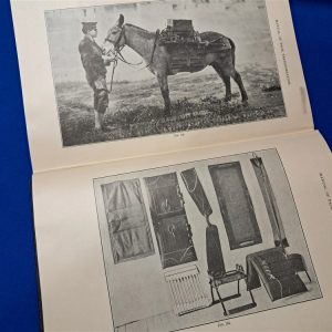 world-war-one-pack-transportation-manual-about-mules-horses-andd-the-equipment-braces-used-in-the-battlefield-hard-cover-244-pages