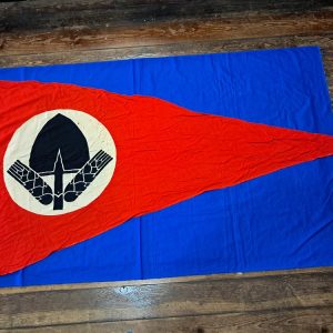 german-world-war-two-rad-labor-pennant-large-parades-80-inches