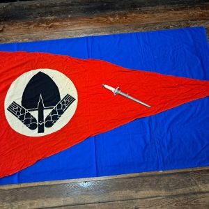 german-world-war-two-rad-labor-pennant-large-parades-80-inches