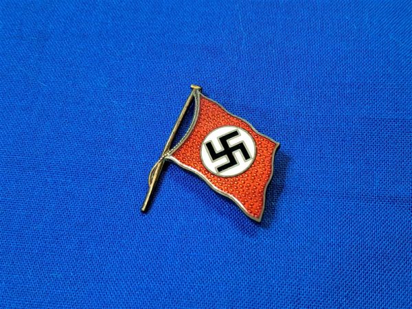 world-war-two-german-flag-pin-for-lapel-wear-nice-enamel-original-back-pin