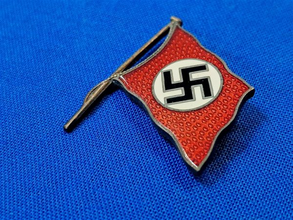 world-war-two-german-flag-pin-for-lapel-wear-nice-enamel-original-back-pin