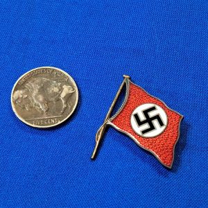 world-war-two-german-flag-pin-for-lapel-wear-nice-enamel-original-back-pin