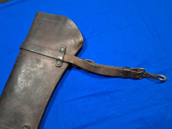 world-war-one-rifle-scabbard-to-a-springfield-rifle-1917-dated-manufactured-by-sear-nice-condiiton-for-saddle