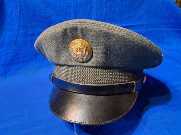 vietnam-war-period-enlisted-visor-cap-1956-dated-wool-new-pattern-m-56-size-7