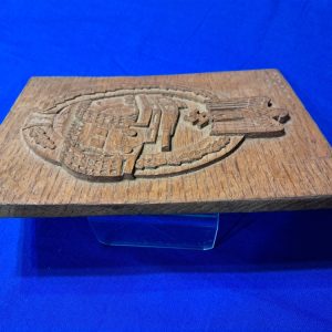 german-world-war-two-oak-wook-carving-of-tank-assault-badge-large-very-detailed