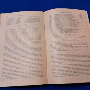 world-war-one-army-official-regulations-1917-dated-with-loose-changes-in-back-excellent-condition-hard-cover