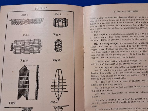 1907-dated-field-engineeering-manual-from-17th-railway-engineer-in-world-war-one-hard-cover-very-descriptive