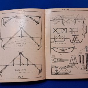 1907-dated-field-engineeering-manual-from-17th-railway-engineer-in-world-war-one-hard-cover-very-descriptive