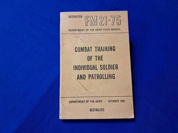 korean-war-era-1950-dated-manual-for-individual-training-and-patrolling-of-soldiers-marine-corps-marked