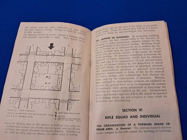 world-war-two-manual-for-attack-on-fortified-positions-or-town-combat-door-to-door-1944-dated-restricted